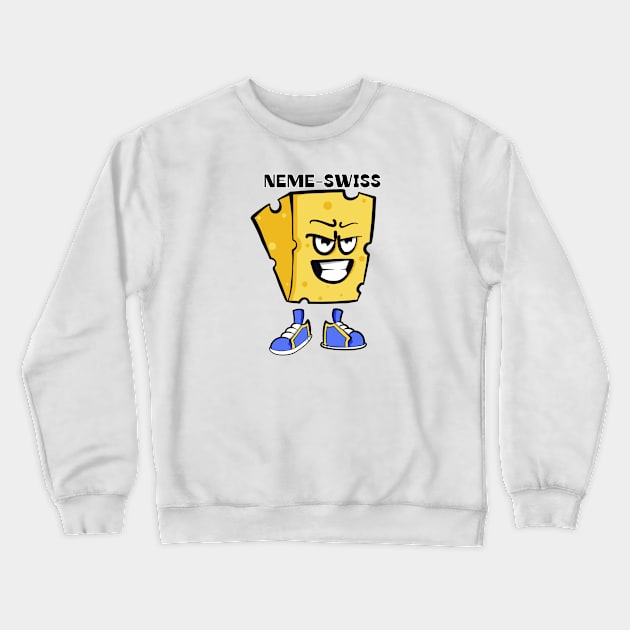 Neme-Swiss Crewneck Sweatshirt by Art by Nabes